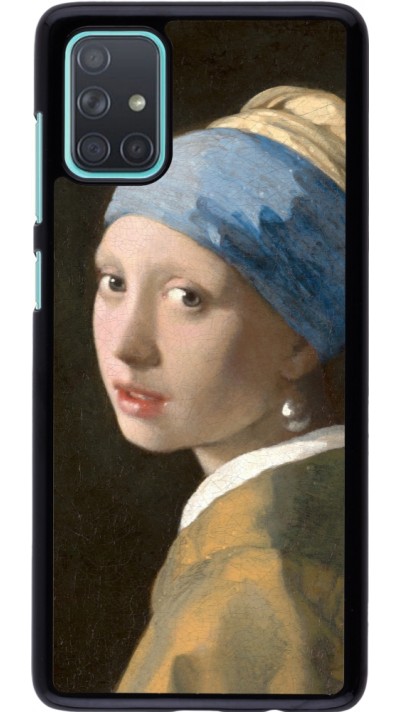 Samsung Galaxy A71 Case Hülle - Kunstbild - Das Mädchen mit dem Perlenohrring - Jan Vermeer