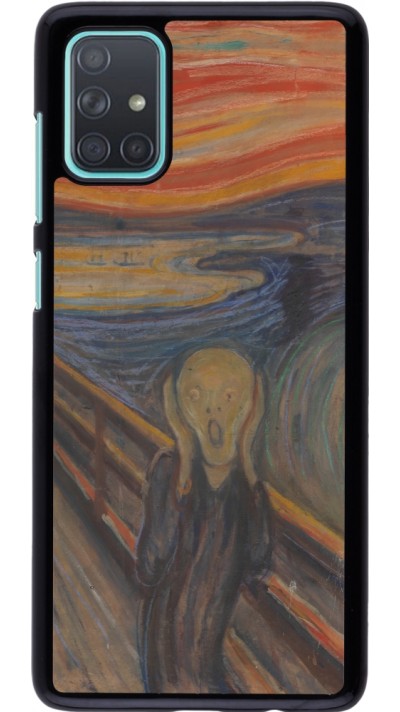 Samsung Galaxy A71 Case Hülle - Kunstbild - Der Schrei - Edvard Munch
