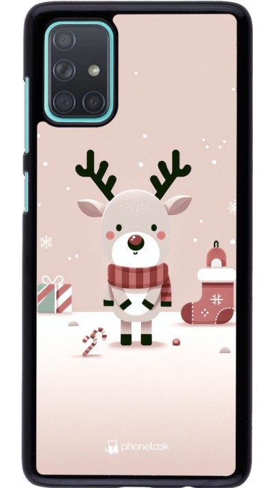 Samsung Galaxy A71 Case Hülle - Weihnachten 2023 Choupinette Rentier