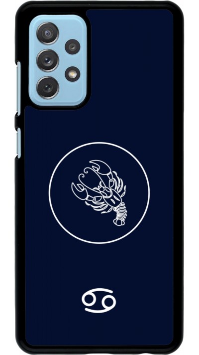Samsung Galaxy A72 Case Hülle - Astrologie Krebs