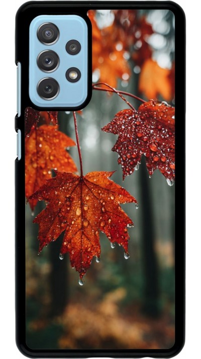Samsung Galaxy A72 Case Hülle - Autumn 25 Rain