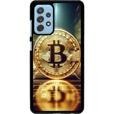 Samsung Galaxy A72 Case Hülle - Bitcoin Stehen