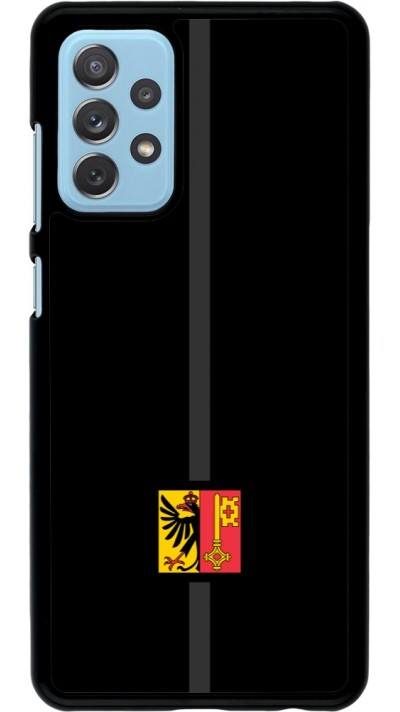 Samsung Galaxy A72 Case Hülle - Kanton GE schwarz