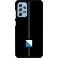 Samsung Galaxy A72 Case Hülle - Kanton ZH schwarz