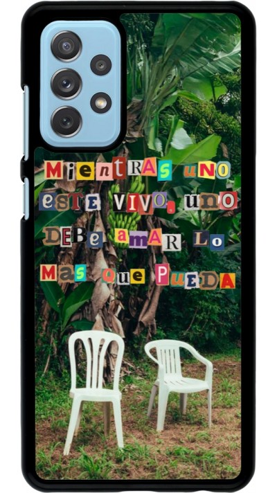 Samsung Galaxy A72 Case Hülle - Chairs DTMF