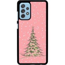 Samsung Galaxy A72 Case Hülle - Christmas 25 Pink Tree