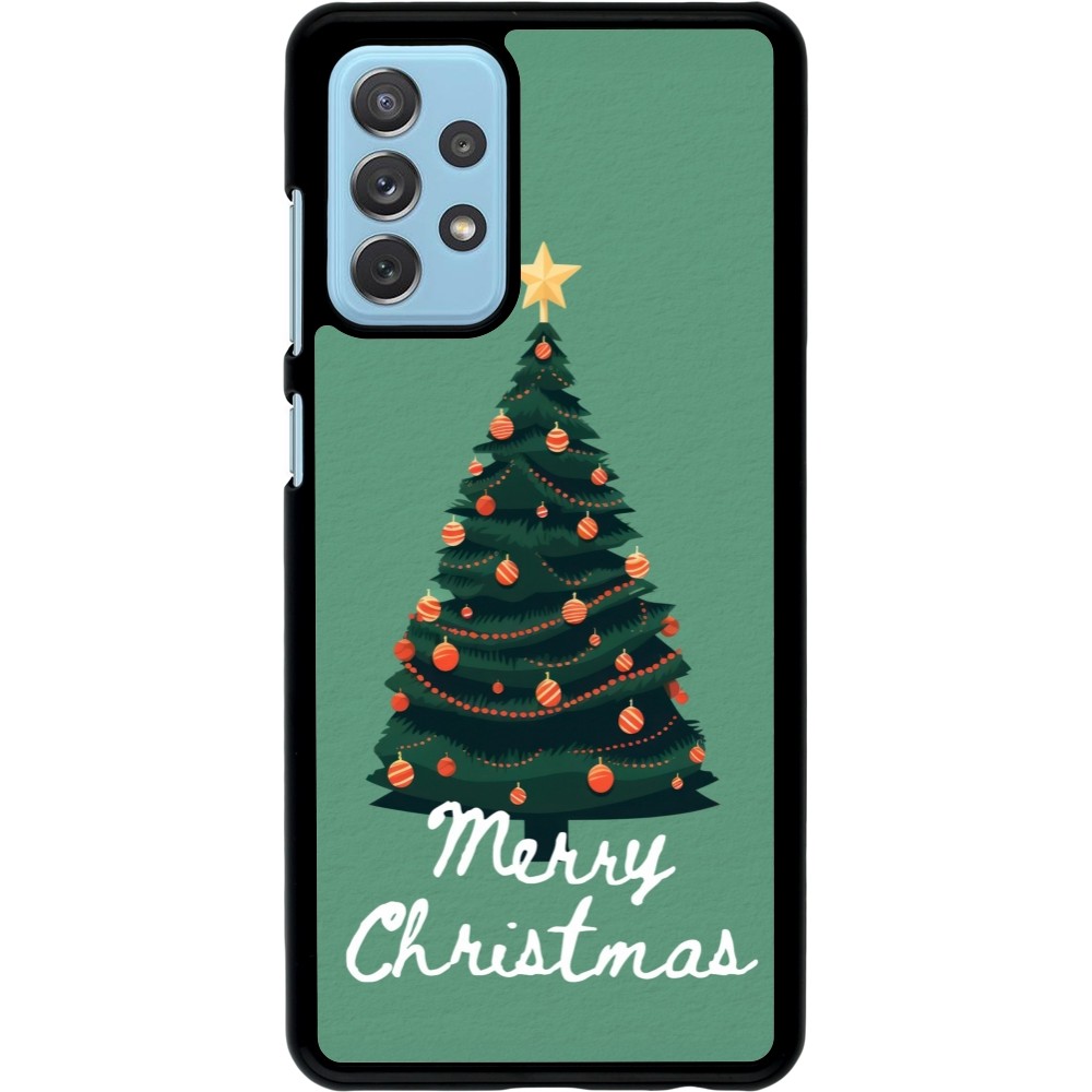 Samsung Galaxy A72 Case Hülle - Christmas 25 Xmas Tree