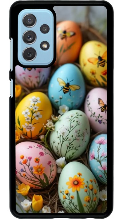 Samsung Galaxy A72 Case Hülle - Easter 2026 Eggs with bees