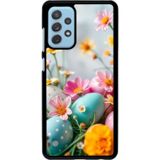 Samsung Galaxy A72 Case Hülle - Easter 2026 Eggs with flowers