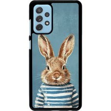 Samsung Galaxy A72 Case Hülle - Easter 2026 Rabbit navy