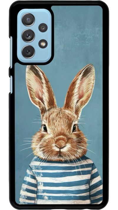 Samsung Galaxy A72 Case Hülle - Easter 2026 Rabbit navy