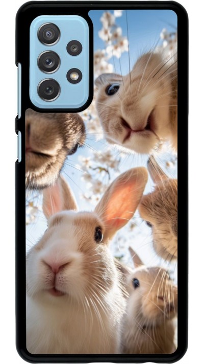 Samsung Galaxy A72 Case Hülle - Easter 2026 Rabbits
