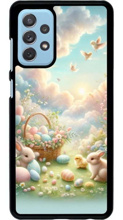 Samsung Galaxy A72 Case Hülle - Ostern 2025 Pastell Ostern