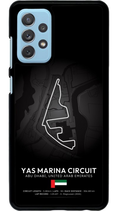 Samsung Galaxy A72 Case Hülle - F1 Track 2025 Abu Dhabi