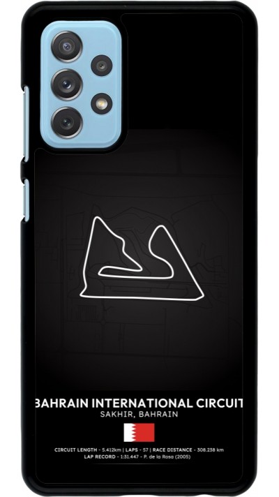 Samsung Galaxy A72 Case Hülle - F1 Track 2025 Bahrain
