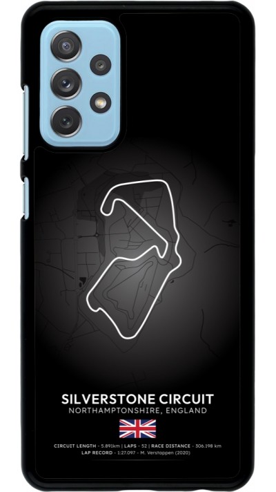 Samsung Galaxy A72 Case Hülle - F1 Track 2025 Great Britan