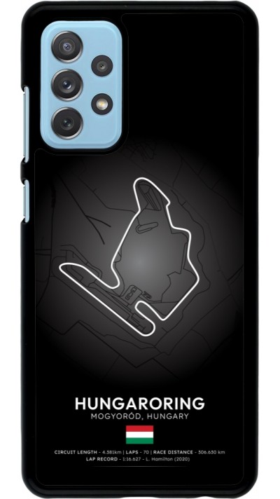 Samsung Galaxy A72 Case Hülle - F1 Track 2025 Hungary
