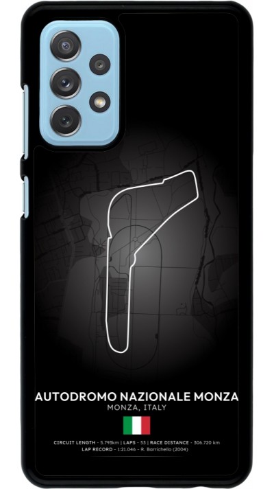 Samsung Galaxy A72 Case Hülle - F1 Track 2025 Italy