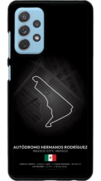 Samsung Galaxy A72 Case Hülle - F1 Track 2025 Mexico