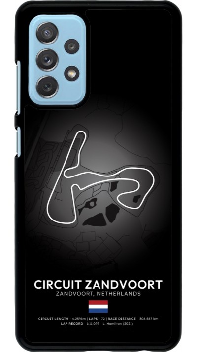 Samsung Galaxy A72 Case Hülle - F1 Track 2025 Netherlands