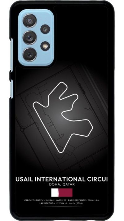 Samsung Galaxy A72 Case Hülle - F1 Track 2025 Qatar