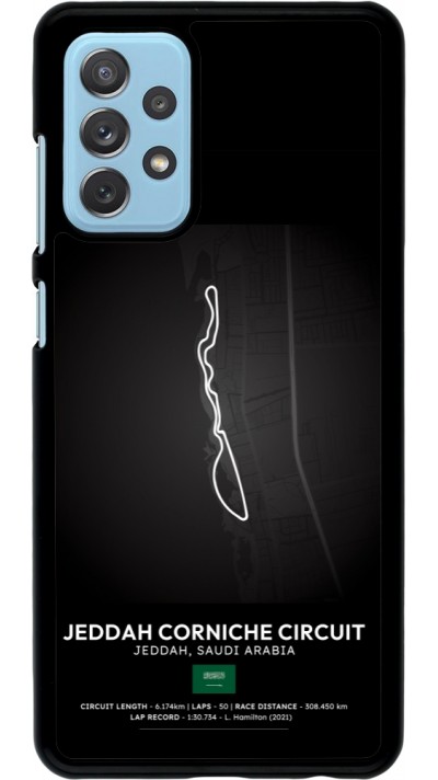 Samsung Galaxy A72 Case Hülle - F1 Track 2025 Saudi Arabia