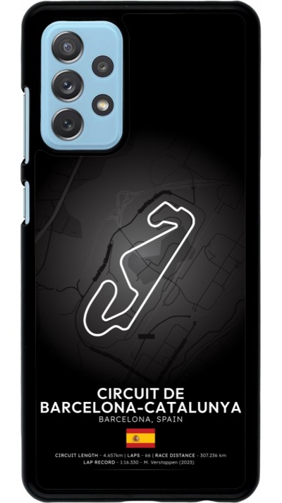 Samsung Galaxy A72 Case Hülle - F1 Track 2025 Spain