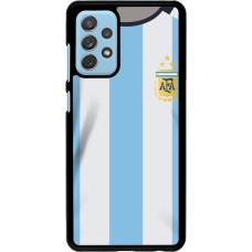 Samsung Galaxy A72 Case Hülle - Argentinien 2022 personalisierbares Fussballtrikot