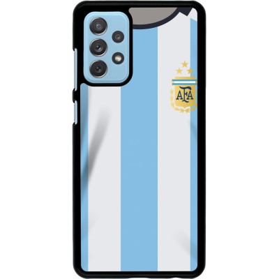 Samsung Galaxy A72 Case Hülle - Argentinien 2022 personalisierbares Fussballtrikot