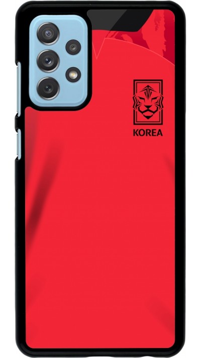 Samsung Galaxy A72 Case Hülle - Südkorea 2022 personalisierbares Fussballtrikot