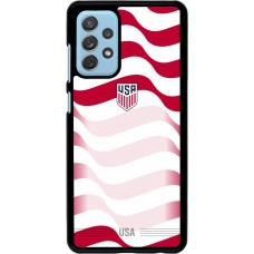 Samsung Galaxy A72 Case Hülle - Vereinigten Staaten 2026 personalisierbares Fussballtrikot