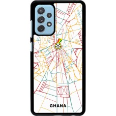Samsung Galaxy A72 Case Hülle - Ghana 2026 personalisierbares Fussballtrikot
