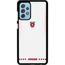 Samsung Galaxy A72 Case Hülle - Jordanien 2026 personalisierbares Fussballtrikot