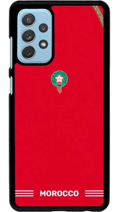 Samsung Galaxy A72 Case Hülle - Marokko 2026 personalisierbares Fussballtrikot