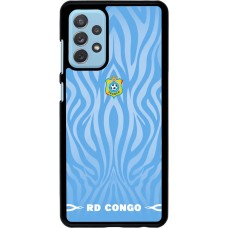 Samsung Galaxy A72 Case Hülle - Demokratische Republik Kongo 2026 personalisierbares Fussballtrikot