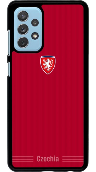 Samsung Galaxy A72 Case Hülle - Tschechische Republik 2026 personalisierbares Fussballtrikot