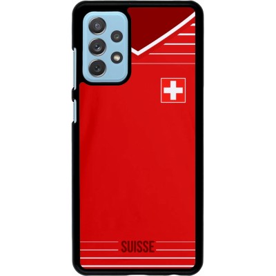Hülle Samsung Galaxy A72 - Football shirt Switzerland 2022