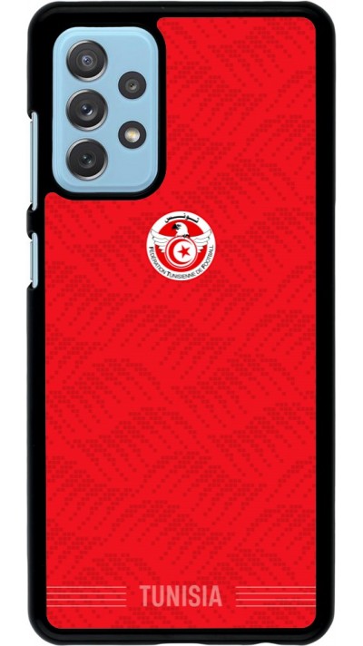 Samsung Galaxy A72 Case Hülle - Tunesien 2026 personalisierbares Fussballtrikot