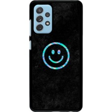 Samsung Galaxy A72 Case Hülle - Happy smiley irisirt