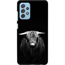 Samsung Galaxy A72 Case Hülle - Highland calf black