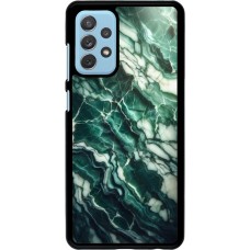 Samsung Galaxy A72 Case Hülle - Majestätischer grüner Marmor
