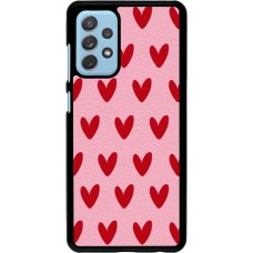 Samsung Galaxy A72 Case Hülle - Saint Valentines Day 26 Pattern heart