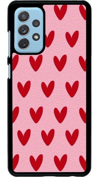 Samsung Galaxy A72 Case Hülle - Saint Valentines Day 26 Pattern heart
