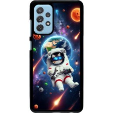 Samsung Galaxy A72 Case Hülle - VR SpaceCat Odyssee