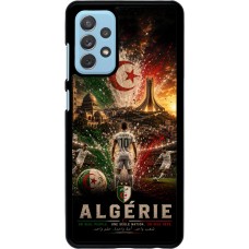 Samsung Galaxy A72 Case Hülle - Fussball Algerien splash 2026