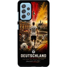 Samsung Galaxy A72 Case Hülle - Fussball Deutschland splash 2026