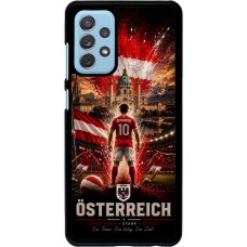 Samsung Galaxy A72 Case Hülle - Fussball Österreich splash 2026