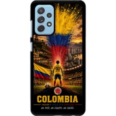 Samsung Galaxy A72 Case Hülle - Fussball Kolumbien splash 2026