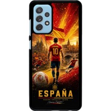 Coque Samsung Galaxy A72 - Football Espagne splash 2026