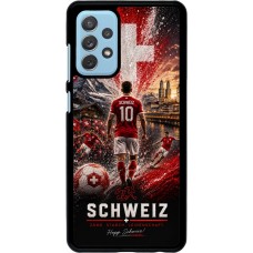 Coque Samsung Galaxy A72 - Football Schweiz splash 2026